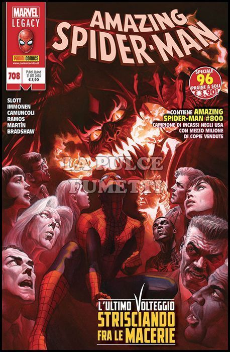 UOMO RAGNO #   708 - AMAZING SPIDER-MAN - MARVEL LEGACY